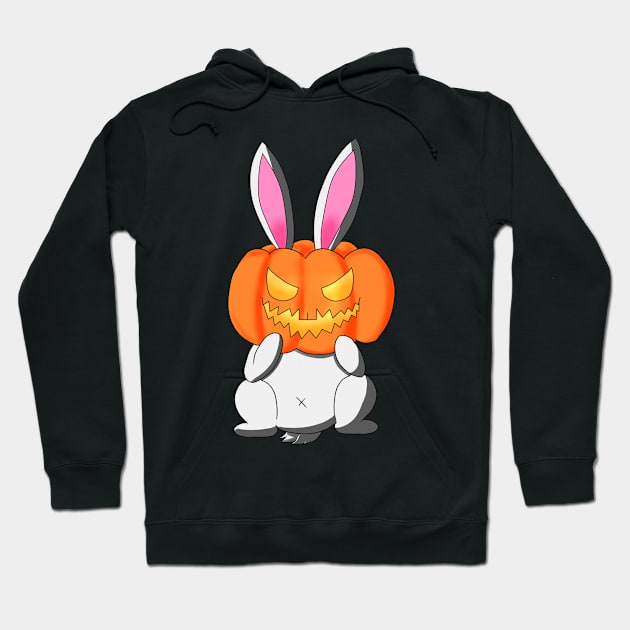 Bunny Halloween Hoodie by vanillaBunny